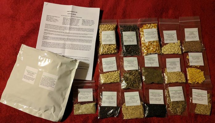 Family Survival Seed Pack