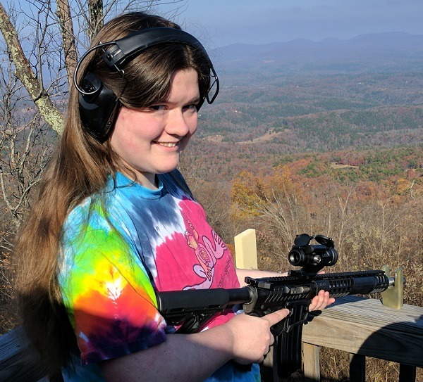 ar-15 tie dye grin