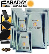 Faraday Cage EMP Bags - protect your electronic in your bug out bag