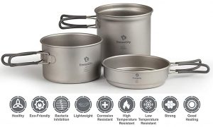 Titanium Camping Cookware