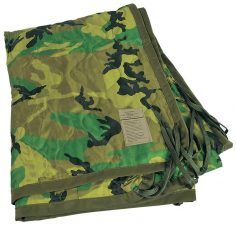 Medals of America Military Woodland Poncho Liner Woobie
