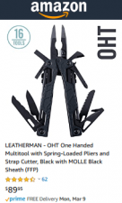 amazon Leatherman OHT