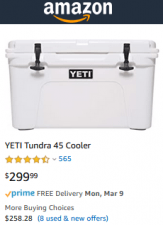 amazon YETI 45